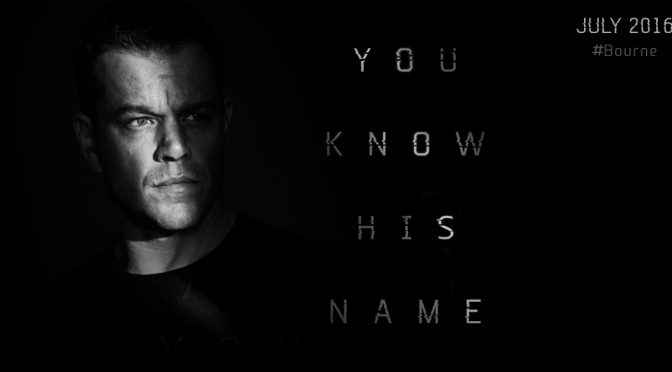 Jason Bourne screening 7.30pm Saturday 22nd April