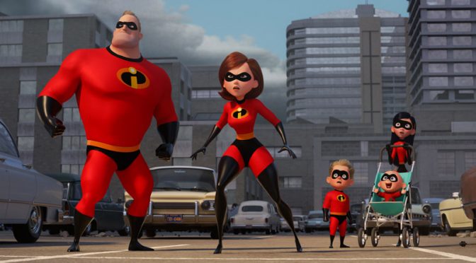 Incredibles 2 screening at 2:30pm on Saturday 1st of December