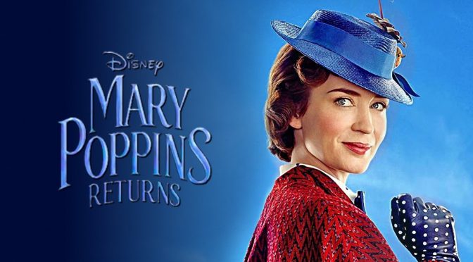 Mary Poppins Returns screening at 2:30pm on Saturday 1st June